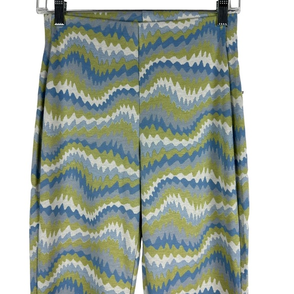 NWT Urban Outfitters UO Sz S Bryn Pull On Flare Pant pants high-rise XL Lime - Picture 4 of 13